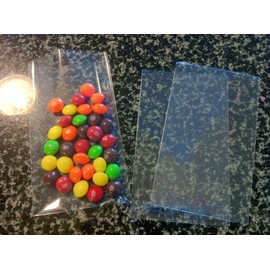 UNIQUEPACKING 100 Pcs 5 7/16 X 7 1/4 Clear A7+ (O) Card Flat Cello/Cellophane Bags Good for 5x7 Card Item