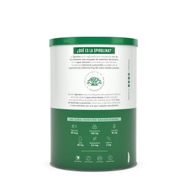 Birdman Spirulina en Polvo con Vitamina A, Vitamina K1, Zinx, Ficocianina, Clorofila, GLA, Zeazantina y Hierro, 360gr
