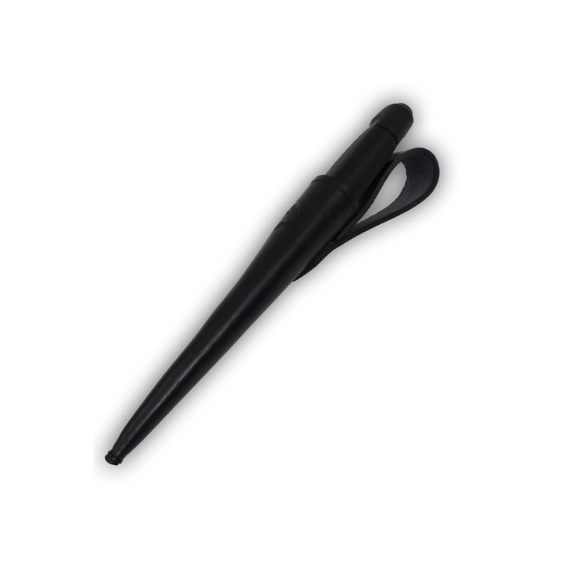 Barsony Black Leather Knife Sheath for Mora Knives