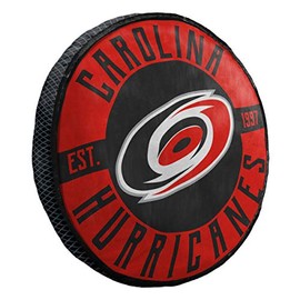 Northwest 1NHL148000028RET Company Carolina Hurricanes 15" Travel Cloud Pillow, One Size, Multicolor