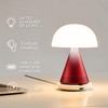 Lexon Mina L Audio 2 in 1 Mushroom Table Lamp