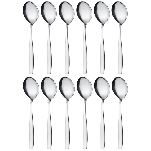 GRÄWE Königstein Table Spoons, 18.5 cm, Soup Spoons Made of