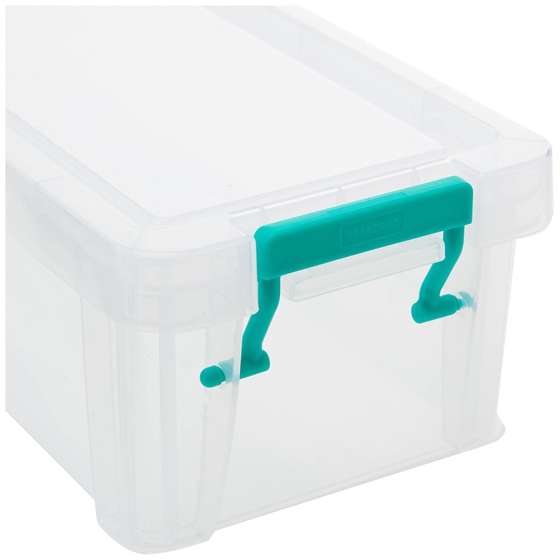 StoreStack 2.2 Litre Storage Box with lid W370xD110xH80mm Clear