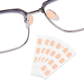 SooGree 20Pairs Soft Foam Nose Pads, 1.5MM Thick Cushion Self Adhesive Glasses Nose Pads Anti-Slip Nose Pieces Grips for Eyeglasses Sunglasses Reading Glasses, Comfortable Replacement Stick On Nosepad