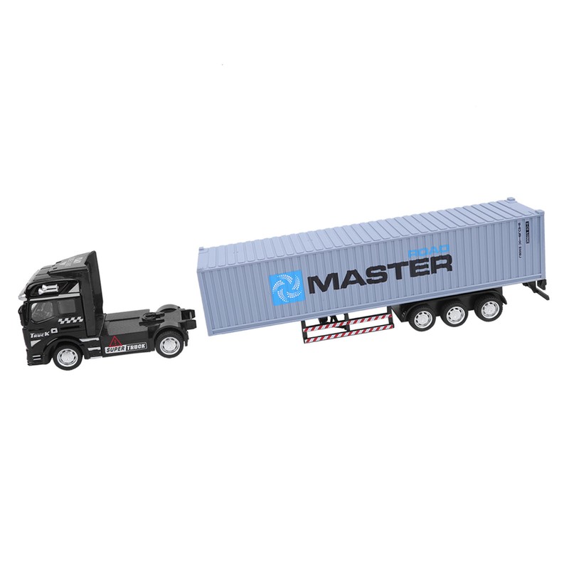 1: 48 Alloy Container Truck Model Toy Highly Simulation Children