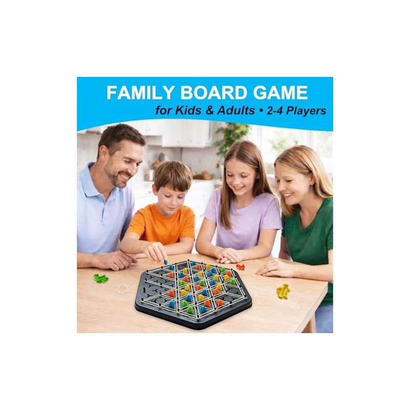 Strategy Board Game for Family Game Night - Fun Triangle