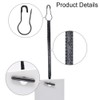 4.5" 500Pcs Hang Tag Fasteners Silks and Satin Strings Safety
