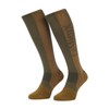 LeMieux Silicone Horseback Riding Socks - Padded Foot and Arch