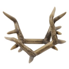 Flextone Battle Bones Whitetail Rattling Horns Brown, 6X8X12