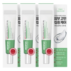 Medipharm AC Calming Solution Spot Gel 15ml 3pcs / 메디팜 AC 카밍 솔루션 스팟 젤 15ml 3개