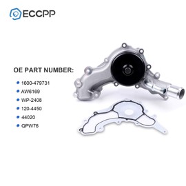 ECCPP Engine Water Pump for Chrysler for Dodge for Ram for Jeep for300 Town & Country Challenger Charger Grand Caravan Journey 1500 ProMaster 1500 ProMaster 2500 3.6L