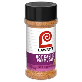 Lawry's Hot Garlic Parmesan Seasoning, 5.11 oz (Pack of 6)
