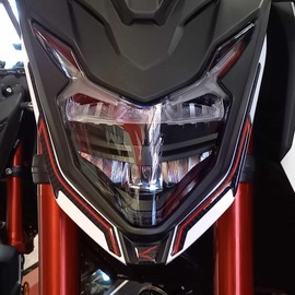 labelbike - 3D sticker for motorcycle decorations and protection against the muzzle, compatible with Honda Hornet 2023 2023-2024