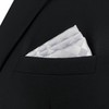 [S&W SHLAX&WING] Men's Pocket Square Plaid Prom Party Large Tall,
