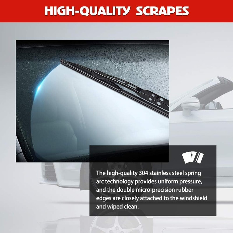 Replacement for Dodge Ram 1500, 2500, 3500, 4500 Windshield Wiper