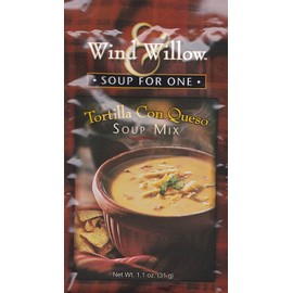 Wind & Willow Tortilla Con Queso Soup, 1.1-Ounce Pouches (Pack of 4)