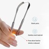Yiwafu 2 Pack Tongue Scraper,Stainless Steel Tongue Cleaners,Tongue Scraper for
