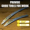 Japanese Teeth Reciprocating Saw Blades Wood Pruning (3, 15in)