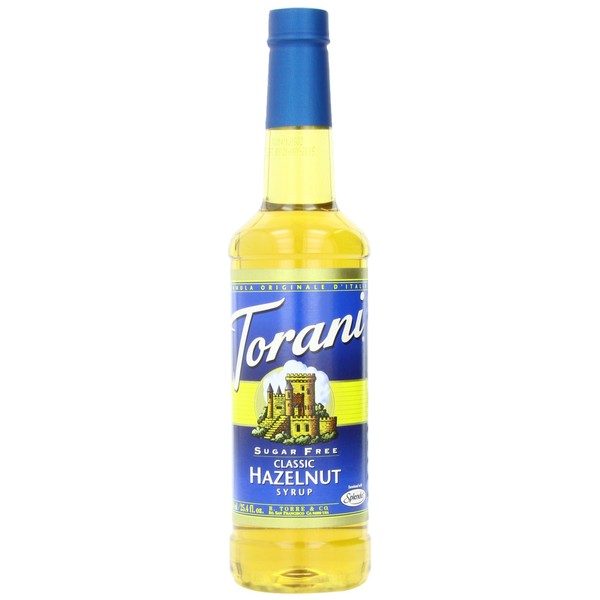 Torani Sugar Free Syrup, Classic Hazelnut, 25.4 Fl Oz