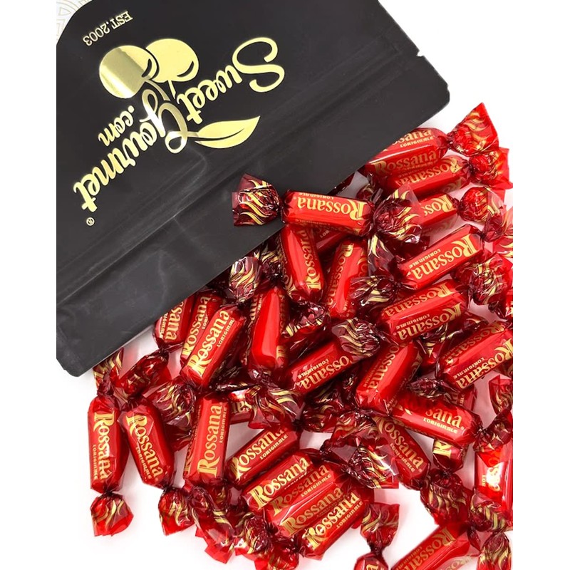 SweetGourmet Rossana Premium Italian Filled Hard Candy Bulk | 1