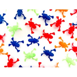 Multicolored Leaping Frogs (144 Piece)