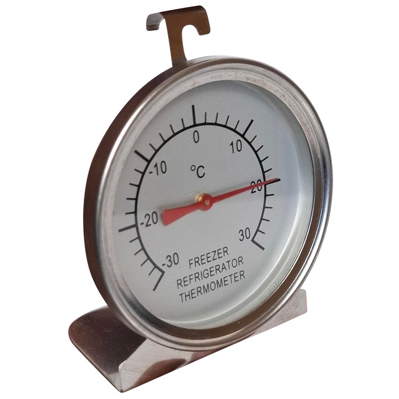 Dr. Richter Fridge Thermometer Freezer Thermometer -30°C Fridge Freezer Stainless