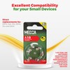 MEDca A10 Batteries - 12 Count Pack - 1.45V Zinc