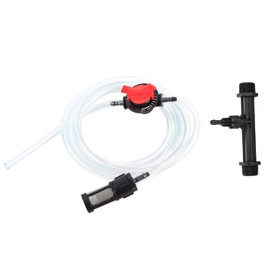 Fertilizer Injector, Garden Irrigation Device Kit, G3/4 Fertilizer Injector Switch Water Tube Kit, Irrigation Venturi Fertilizer Kit Mixer Injectors Tube Switch Filter