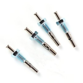 Micro 4 Pack Universal Car Door Jamb Dome Light Hood Door 2" Pin Switch