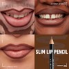 NYX PROFESSIONAL MAKEUP Slim Lip Pencil, Espresso, 0.04 Ounce