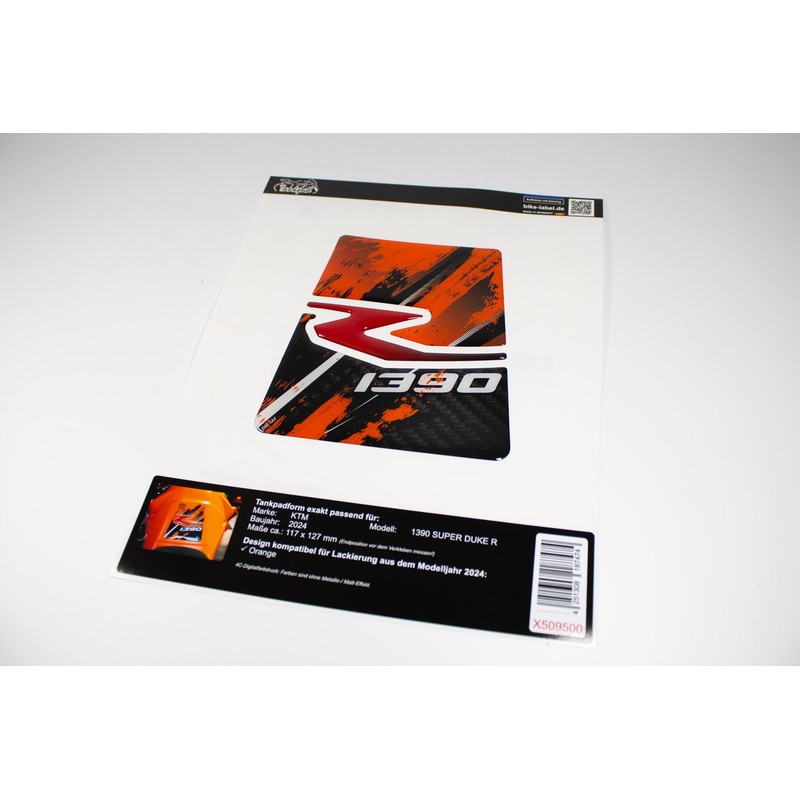 Tankpad 3D Motorcycle Sticker Compatible with KTM 1390 Super Duke
