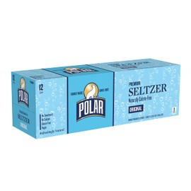 Polar Beverages Seltzer Water Original, 12 fl oz cans, 12 pack