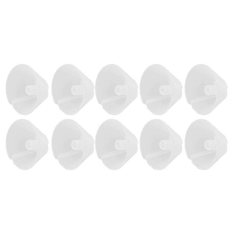10pcs Hearing Amplifier Ear Plugs Flexible Horn Shaped Silicone Hearing