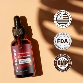 Conolidine (2 Pack) Conolidine for Pain Drops - Conolidine Joint Support, 2 Month Supply