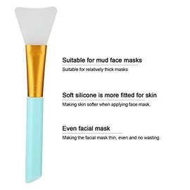 Mascarilla Facial Cepillo Mascarilla Facial, Mascarilla Facial Cepillo Mascarilla Mascarilla Mascarilla Cepillo Salón de Belleza Mascarillas Faciales de Barro Incluso