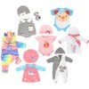 ebuddy 7 Sets Doll Clothes Accessories for 43 cm/17 Inch