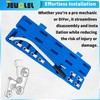 JEUCLEL 10PCS Universal Auxiliary Timing Idler Belt Wrench Serpentine Belt