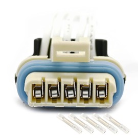 GROBARPART Egv589 Egr Valve Egr1273 Connector Wiring Harness Pigtail Plug Wire Compatible with Chevy 1500 Astro Blazer Impala Express Silverado Tahoe,Compatible with Gmc K1500 Savana Sierra Yukon