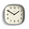 JONES CLOCKS Square Retro Wall Clock Made of High Quality