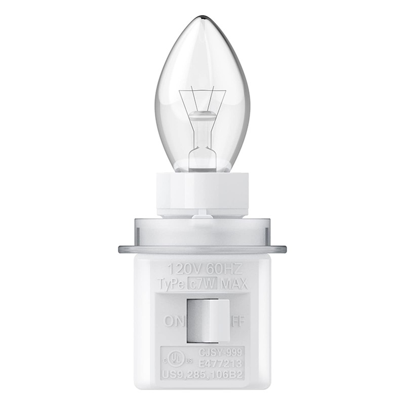 TWDRTDD Plug in Night Light, Adjustable E12 Base Socket Night