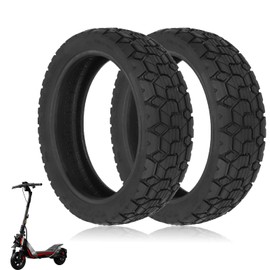 RidTianTek 11 inch 70/60-7.5 Tubeless Tire for Segway Ninebot ZT3/ZT3 Pro Kicscooter Accessories, Hoverboard Heavy Duty Rubber Tire Explosion-proof Rear Front Wheel Replacement, 2 Pack