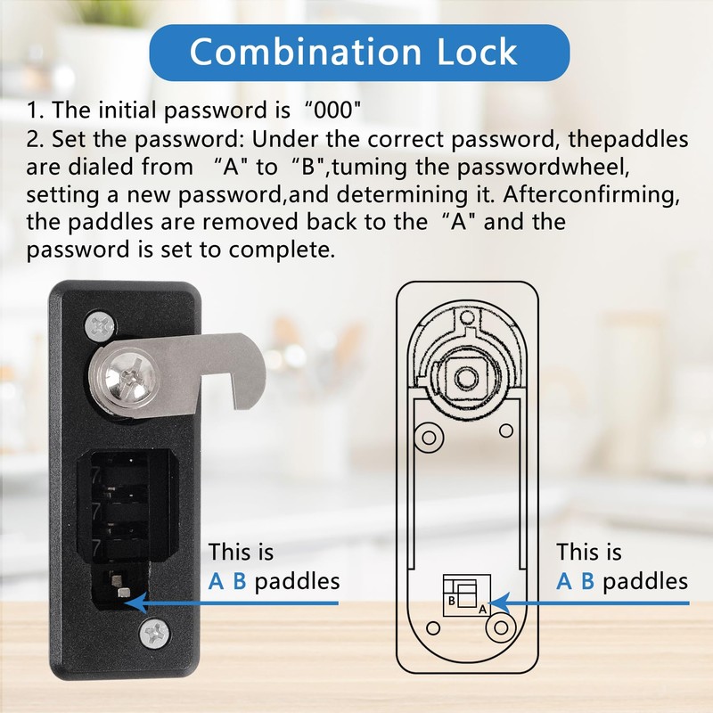 Universal Thermostat Lock Box with Combination and Key Lock, Clear
