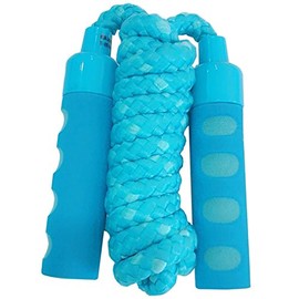 Best Sporting Skipping Rope with Soft Handles, 400 cm - Yellow, Green, Red, Blue I Skipping Rope Children I Skipping Rope for Children I Jumping I Rope Ideal for Fitness I Training I Game I Fat