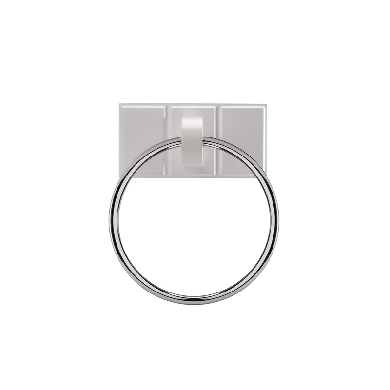 Croydex WA991522 Towel Ring, Pine, White, One Size