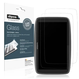dipos I 2x Screen Protector 9H Matte Compatible with TomTom Go Professional 620 Protective Film Anti-Shock Film