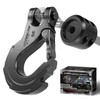 AUTMATCH Winch Hook 3/8" - Clevis Slip Hook with Safety