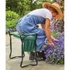 Burpee Multi-Function Garden Kneeler Seat with Padded Cushion and Detachable