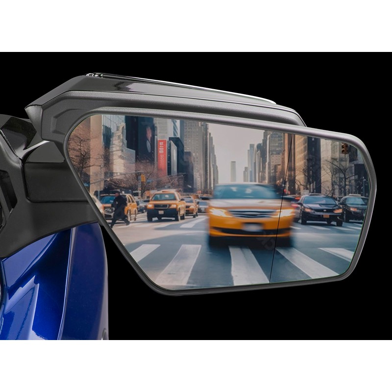 Goldstrike PANOVISTA™ Extended Convex Mirrors for Goldwing