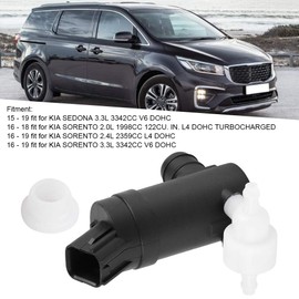 Windscreen Washer Pump, Washer Pump 98510?A9000 Replacement Fit for SEDONA