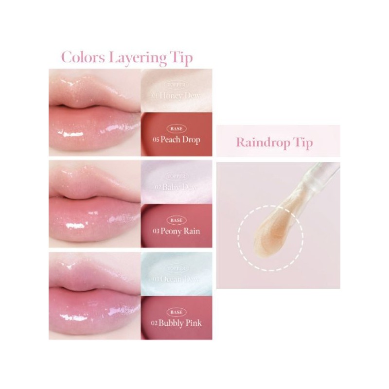 MILKTOUCH Aurora Gloss 4ml, Color:02 Baby Dew